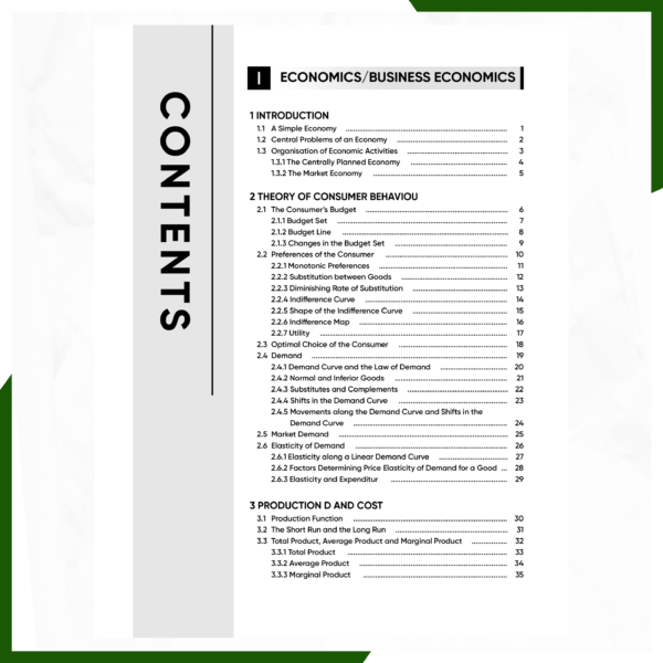CUET UG Economics 2025, Theory MCQs & PYQs with Solutions, Latest NTA Pattern by Himalaya Publication - Image 2
