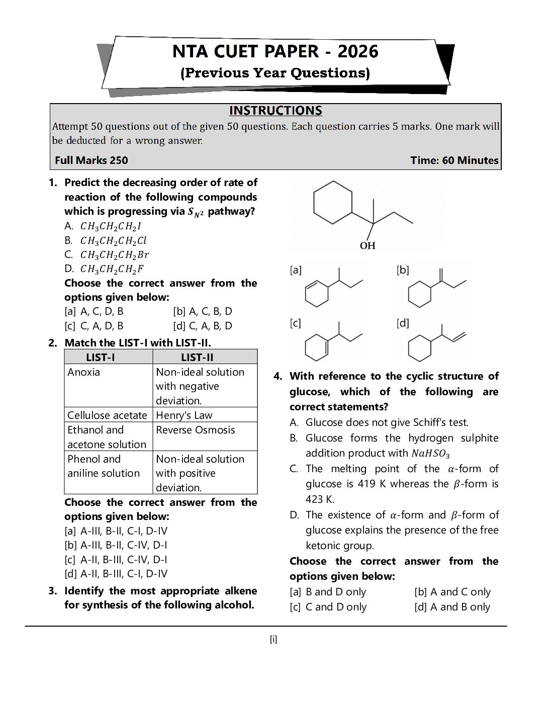 CUET UG Chemistry 2027 - Image 5